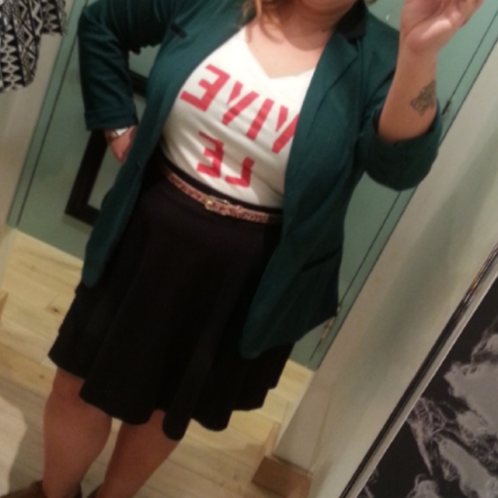 Forever21 skater skirt